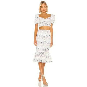 Tularosa Molina Skirt White‎ Size XS